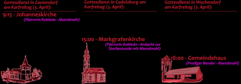 Gottesdienste Karfreitag (Slider)