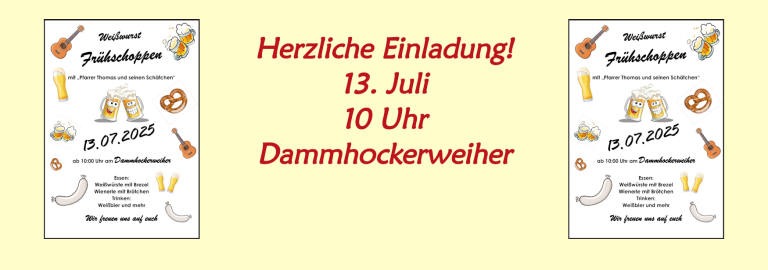 Einladung Gemeindefrühschoppen 2025-07-13 (Slider)