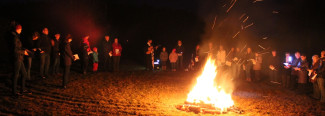 Osterfeuer Zautendorf 2018