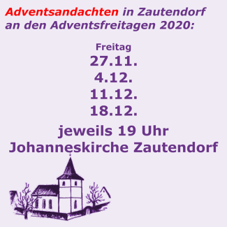 Adventsandachten 2020