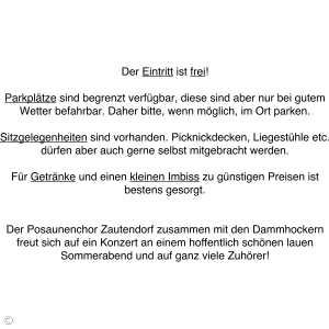 Infos Sommernachts-Open-Air